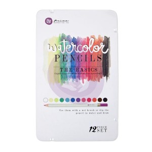 (Pre-Order) Mixed Media Watercolor Pencils 12/Pkg - The Basics